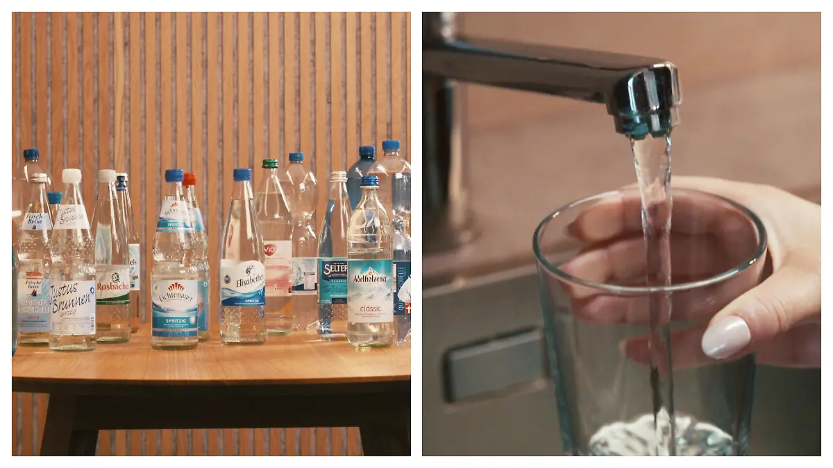 Flasche oder Leitung - welches Wasser ist gesünder? Leitungswasser und Mineralwasser im Test