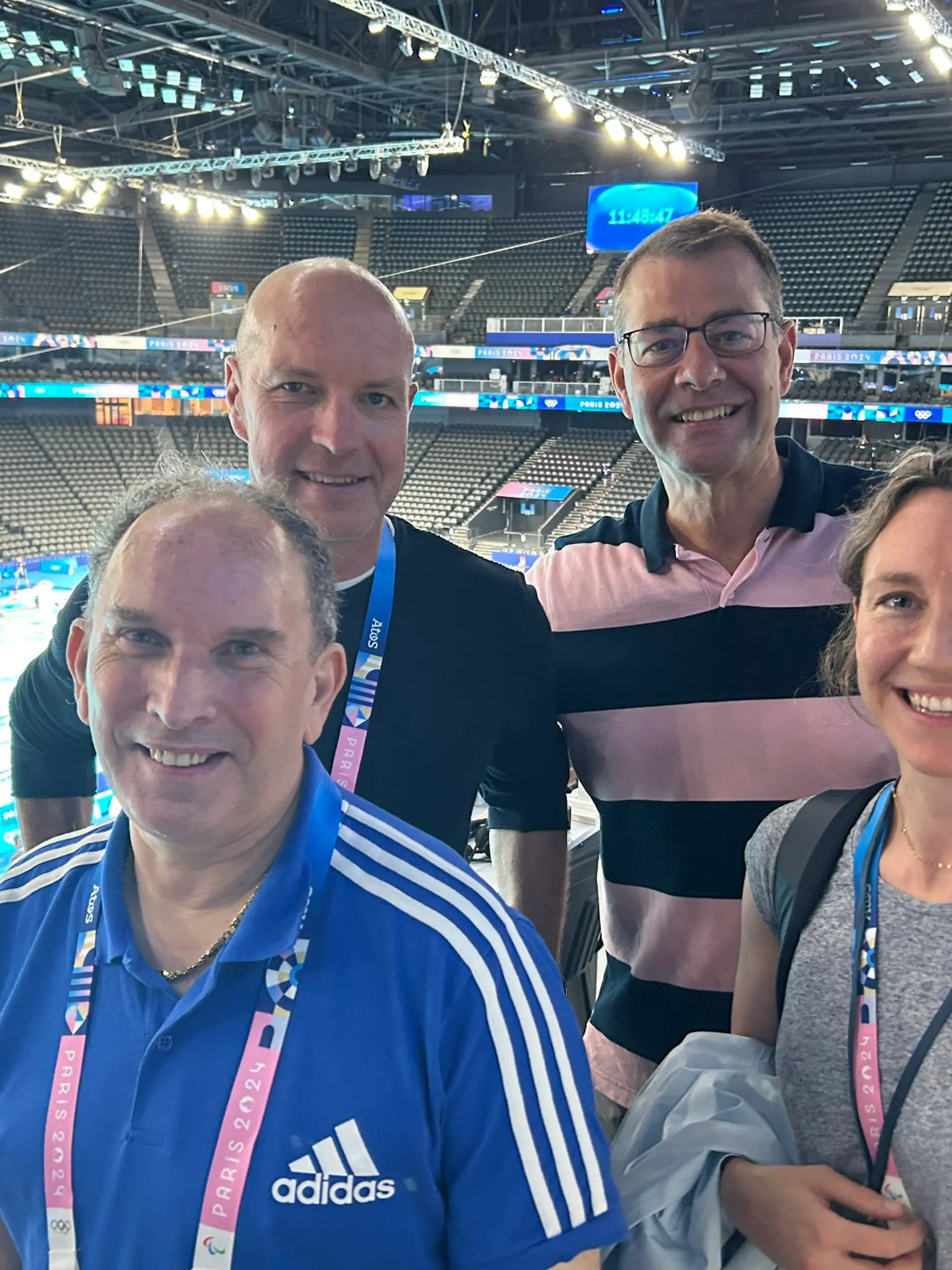 Bob Ballard bei den Olympischen Spielen 2024.