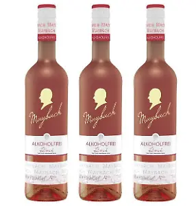 Maybach Rosé „Alkoholfrei“ (drei Flaschen)