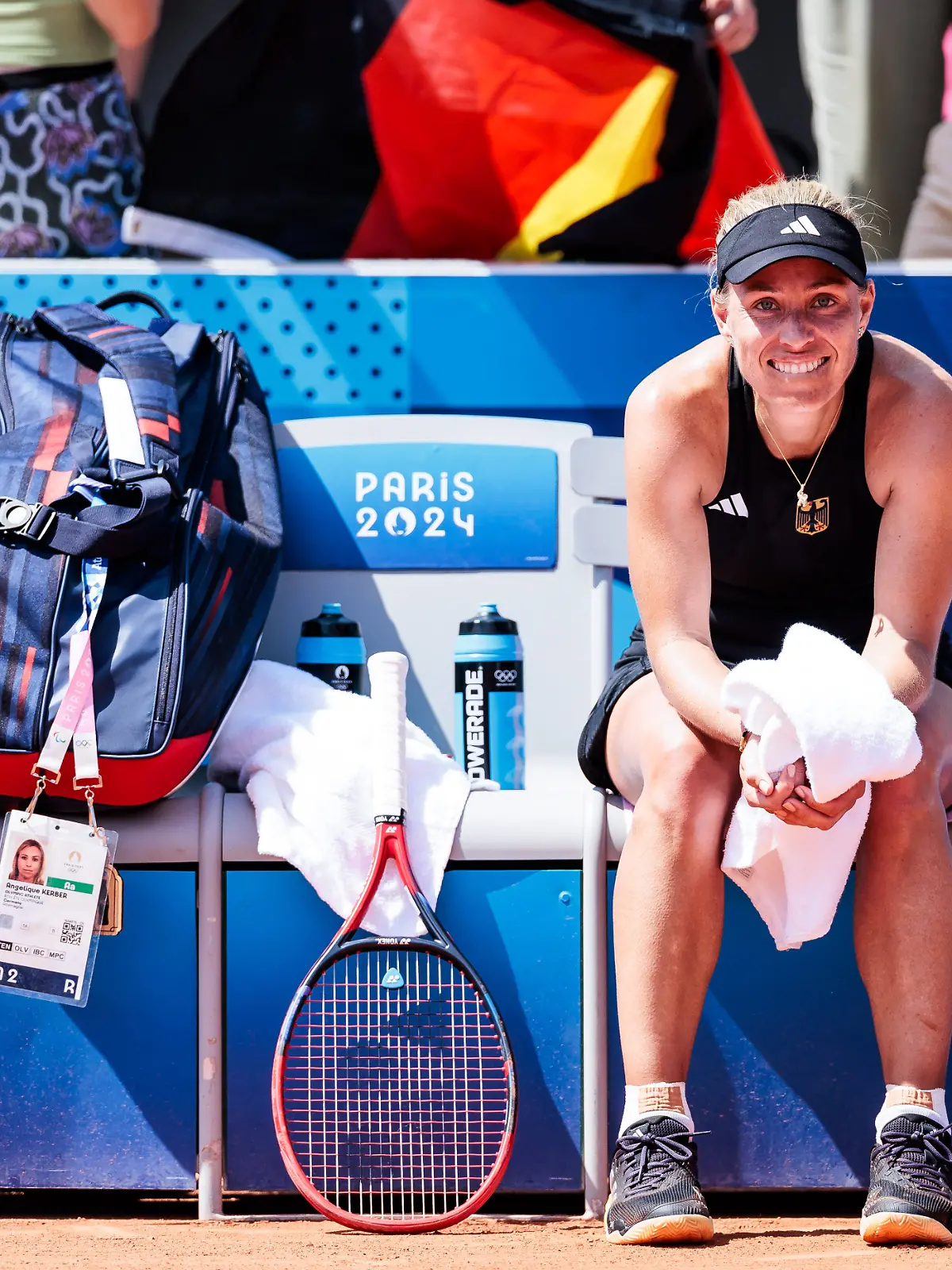 Angelique Kerber steht bei Olympia im Achtelfinale.