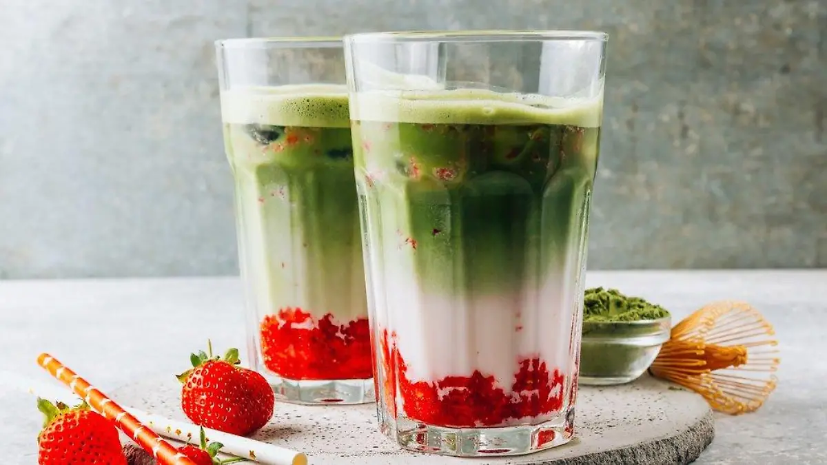 Erdbeer-Matcha und mehr: Das sind die Trendgetränke des Sommers
