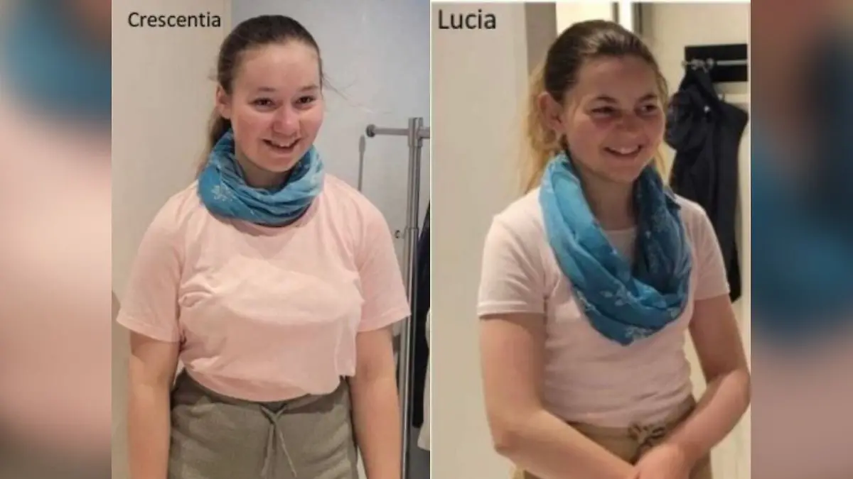 Crescentia (16) und Lucia (13), wo seid ihr?