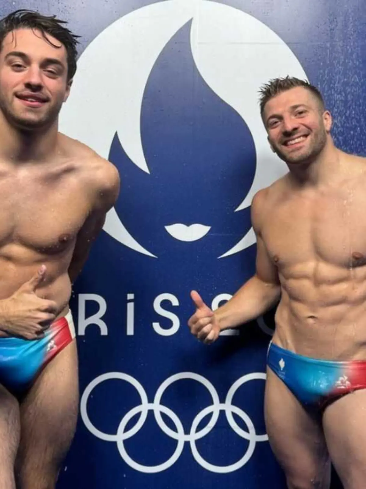 Französischer Taucher begeistert Olympia-Fans mit einem Bild seiner sehr engen Badehose