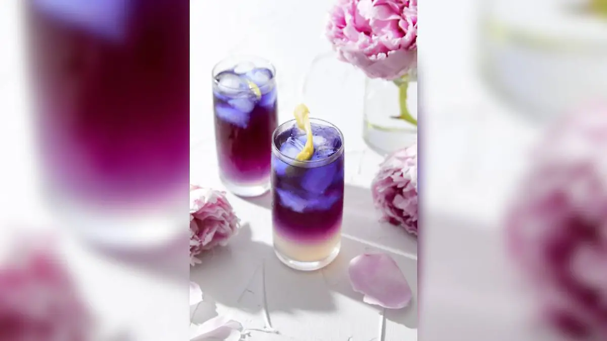 Butterfly Pea Tea Limonade