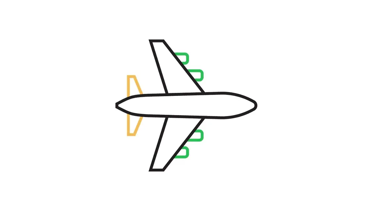 Flug, Airline & Flughafen