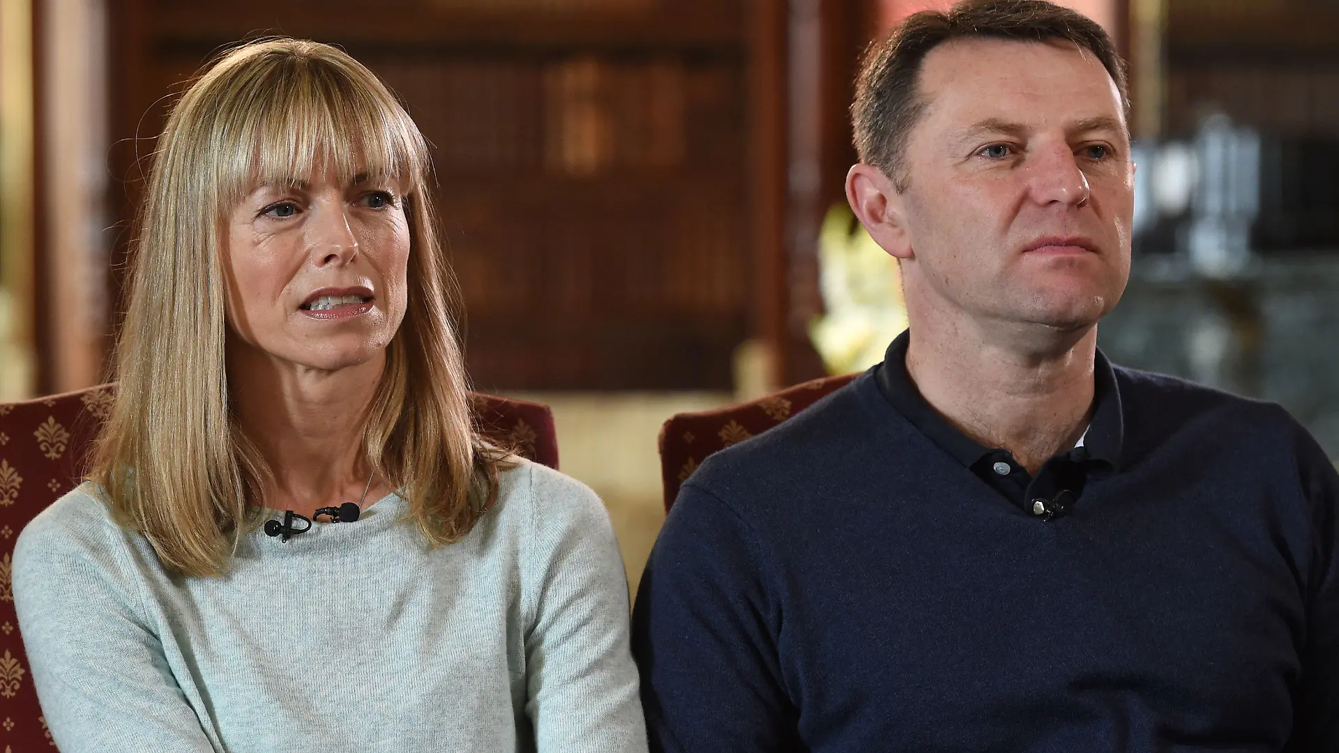 ARCHIV - 30.04.2017, Großbritannien, London: Kate und Gerry McCann, die Eltern des vor knapp 15 Jahren verschwundenen britischen Mädchens Madeleine McCann. Sie haben den Entschluss der portugiesischen Ermittler begrüßt, den Deutschen Christian B. zum Verdächtigen zu erklären. (zu dpa "Eltern von Maddie begrüßen «Fortschritt» bei Ermittlung") Foto: Joe Giddens/PA Wire/dpa +++ dpa-Bildfunk +++
