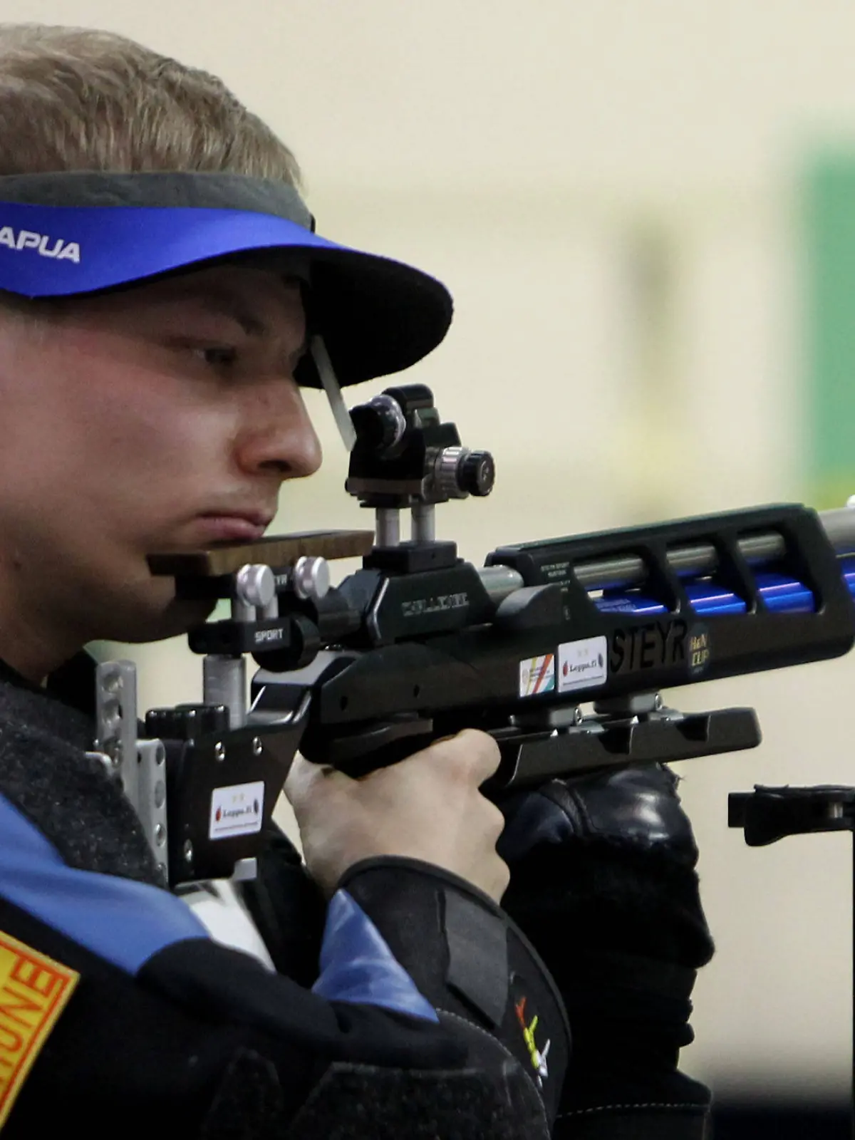 01.03.2024 GyorHungary European Shooting championships 10M Air Rifle men Aleksi Leppa Finland :