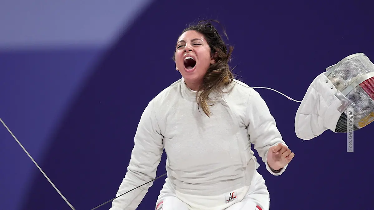 Sport mit Babybauch - was Mütter generell wissen sollten Schwangerere Fechterin Nada Hafez bei Olympia