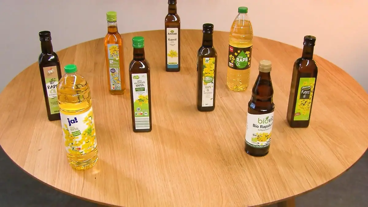 Öko-Test findet verbotenes Pestizid in Rapsöl Seit über 50 Jahren nicht mehr erlaubt