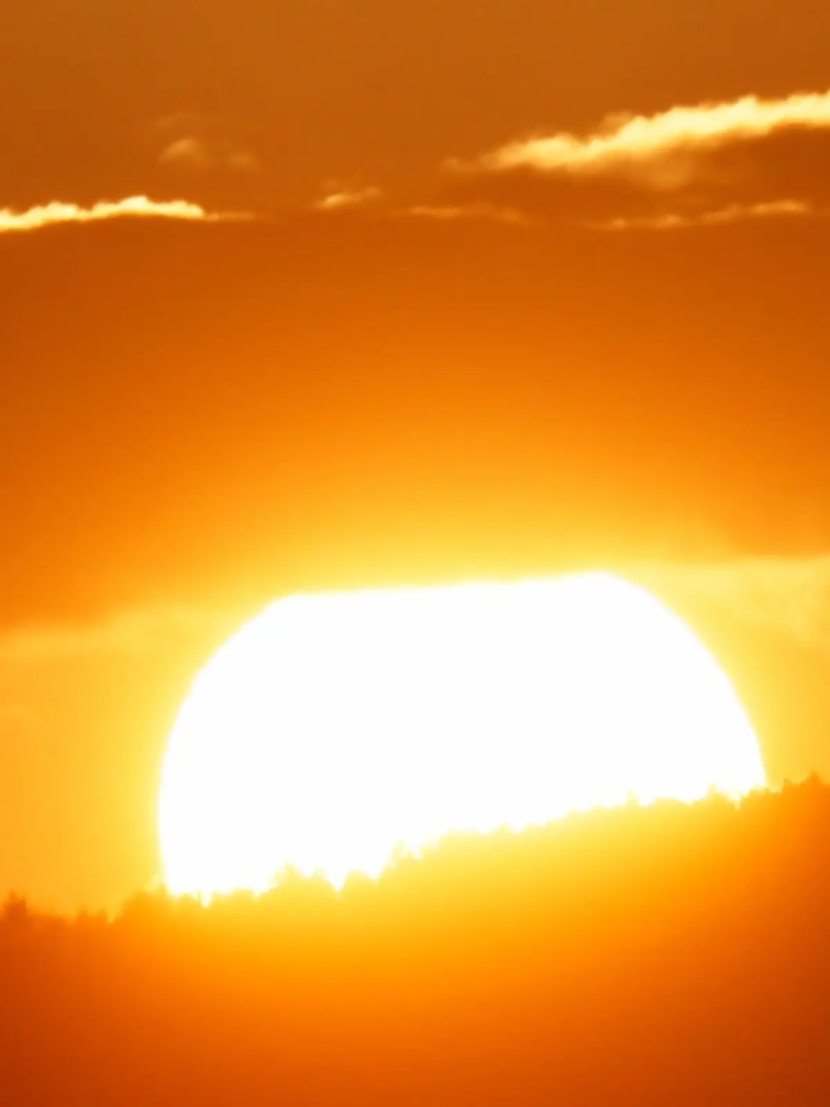Sonnenschein im Erzgebirge