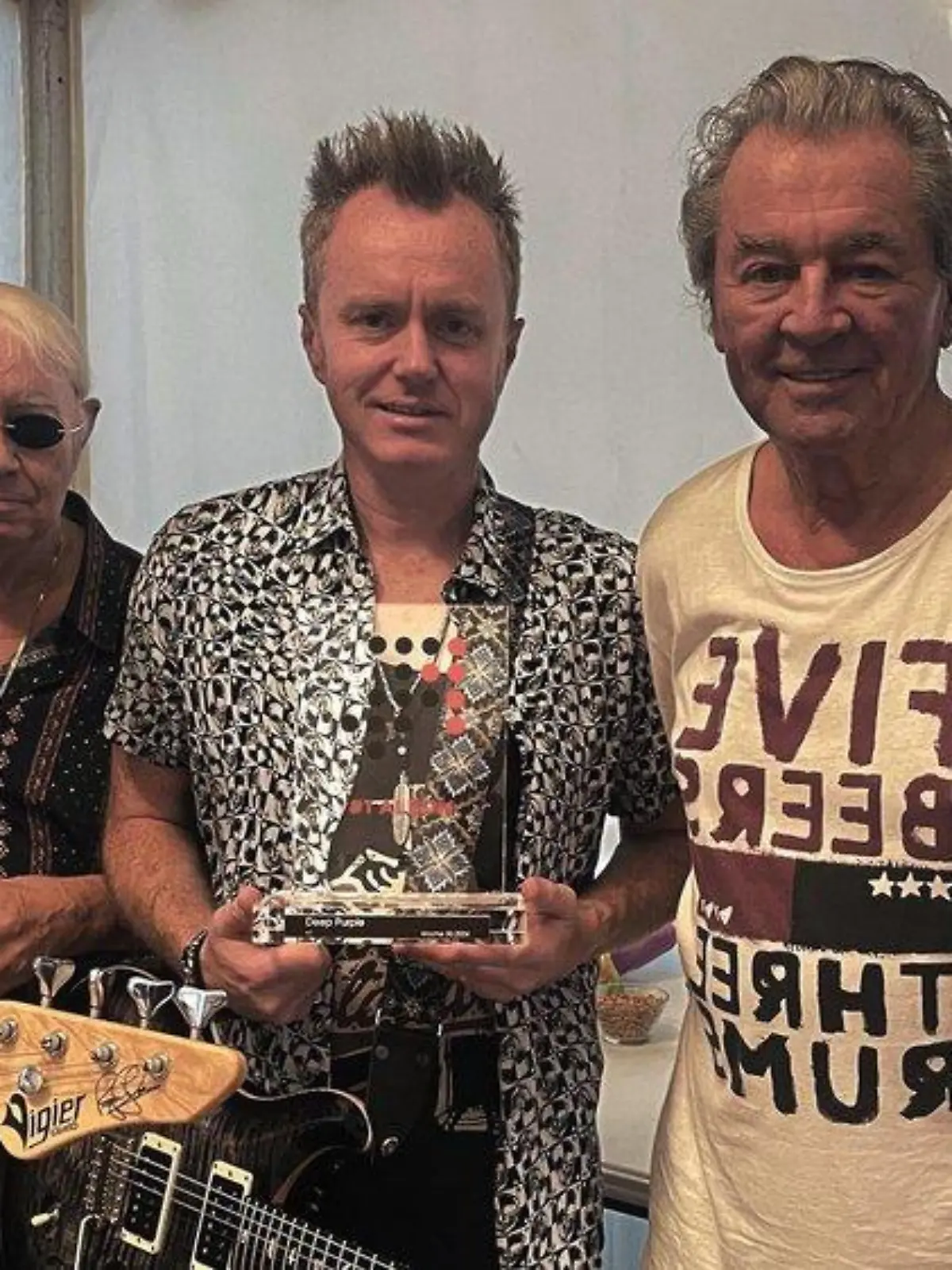 Deep Purple räumt Award für zehntes Nummer-Eins-Album ab