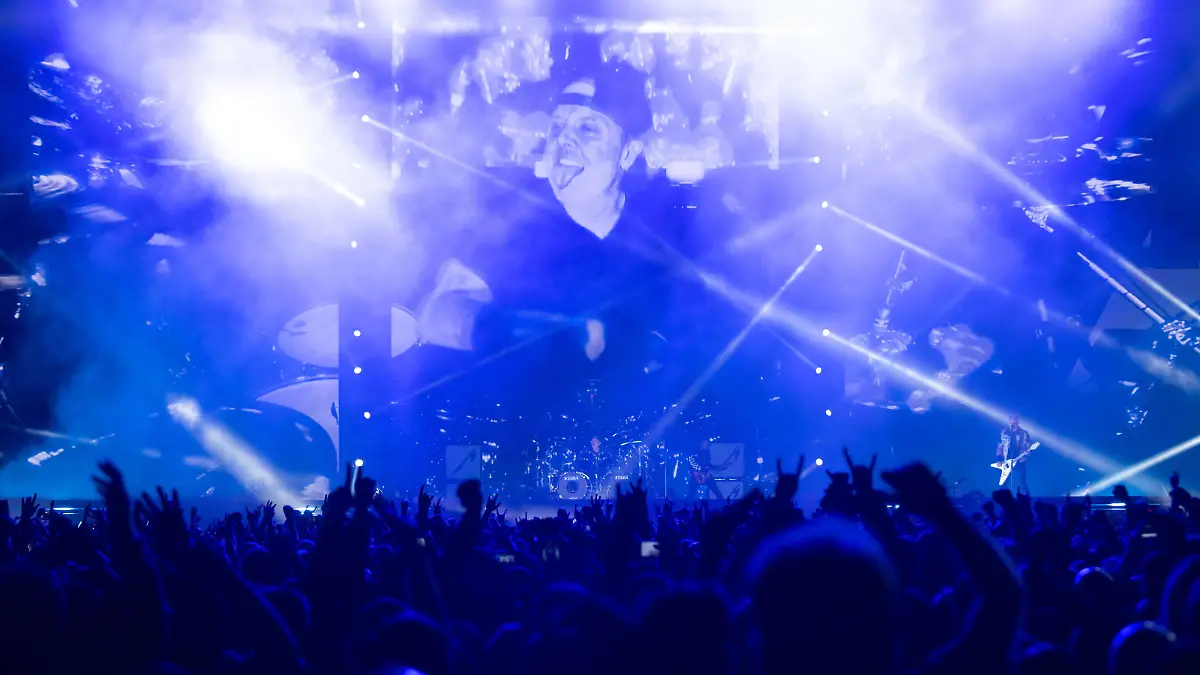  CURITIBA, PR - 07.05.2022: METALLICA CURITIBA - during the Metallica Band Show for the World Wired tour in Brazil at the Major Antnio Couto Pereira Stadium in Curitiba, PR. x2203179x PUBLICATIONxNOTxINxBRA ReinaldoxReginato