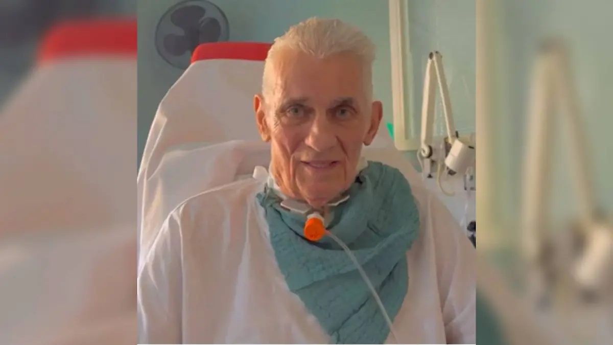 Screenshot aus Heinz Hoenigs Videobotschaft.