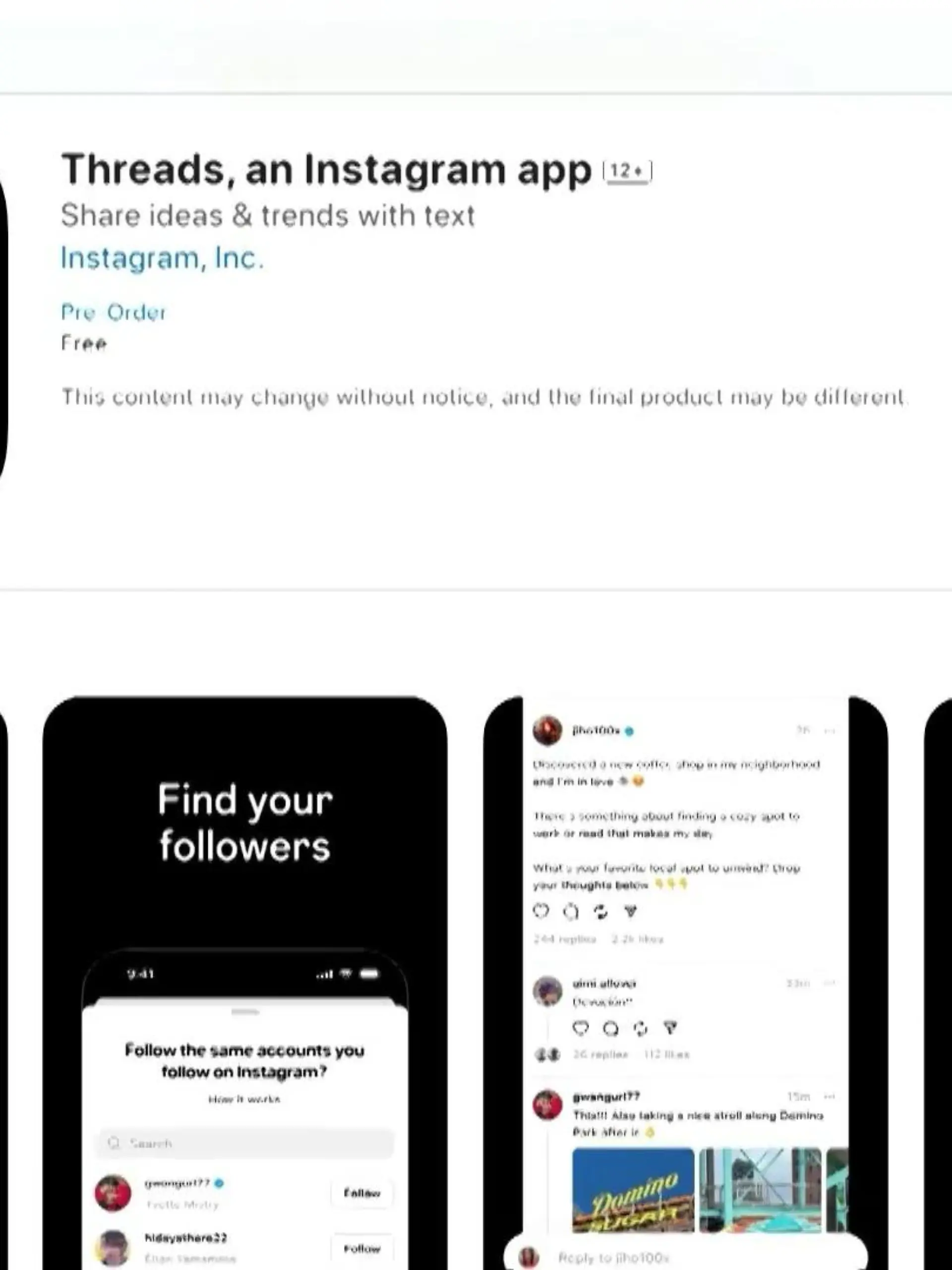 Die Twitter-Kopie des Facebook-Konzerns Meta kommt schon nach kurzer Zeit auf mehr als zehn Millionen Nutzer. Die App Threads habe die Marke sieben Stunden nach dem Start geknackt, schrieb Meta-Chef Mark Zuckerberg. Threads dockt an Metas Foto- und Video-Plattform Instagram an und ist in den USA sowie über 100 weiteren Ländern verfügbar - aber nicht in der Europäischen Union. Der Konzern verweist auf offene Fragen bei der Regulierung.