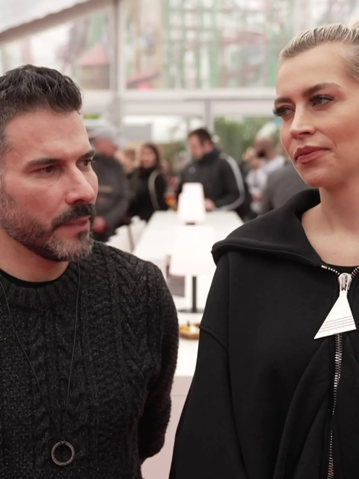 Marc Terenzi und Verena Kerth im RTL-Interview.