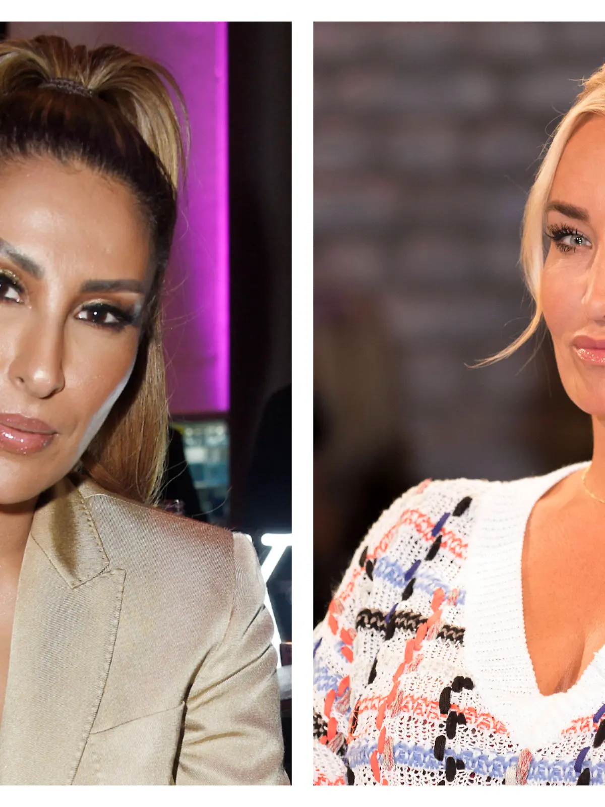 Bild zu: "Mega-Zoff wegen vermeintlicher Kopftuch-Geste – Senna Gammour attackiert Sarah Connor  "