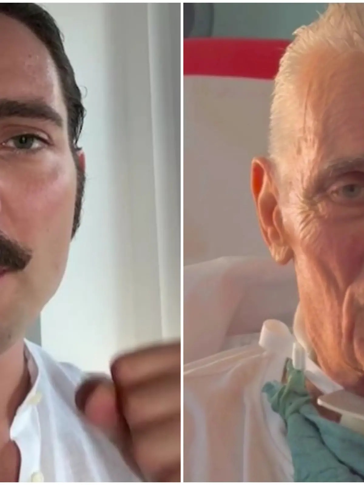 Fabio Knez unterstützt Dschungel-Buddy Heinz Hoenig