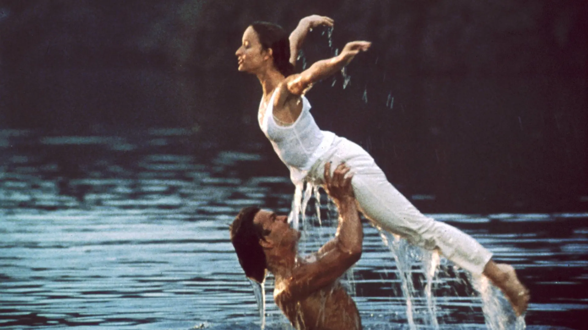 Patrick Swayze and Jennifer Grey Dirty Dancing 1987 PUBLICATIONxINxGERxSUIxAUTxONLY 30585_008
Patrick Swayze and Jennifer Grey Dirty Dancing 1987 PUBLICATIONxINxGERxSUIxAUTxONLY 30585_008