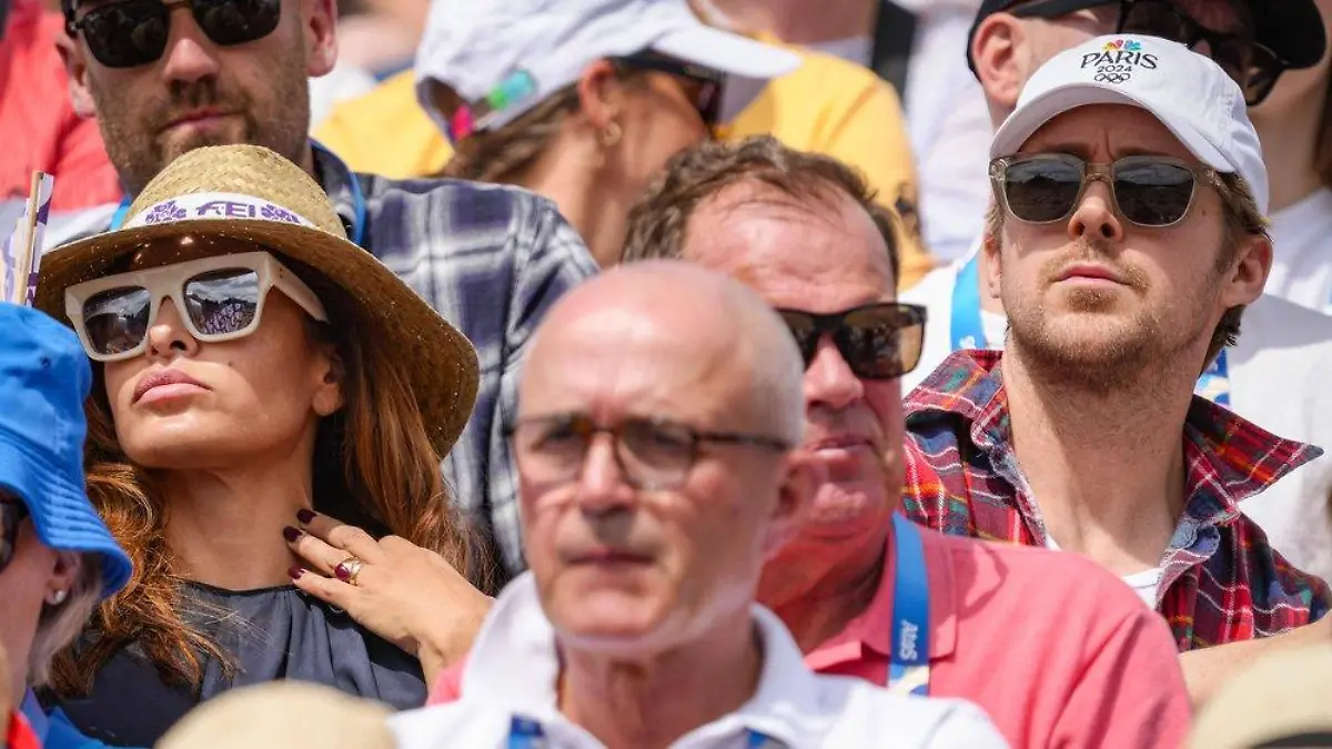 Olympia-Überraschung: Ryan Gosling und Eva Mendes in Paris