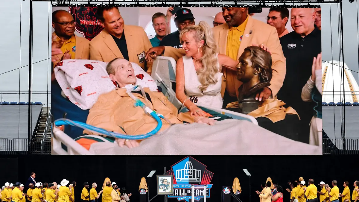 Steve McMichael ist in der Hall of Fame der NFL