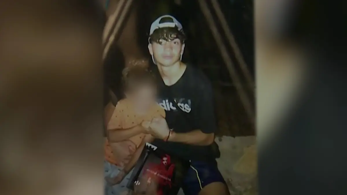 Mordopfer Francesco mit seinem kleinen Bruder 