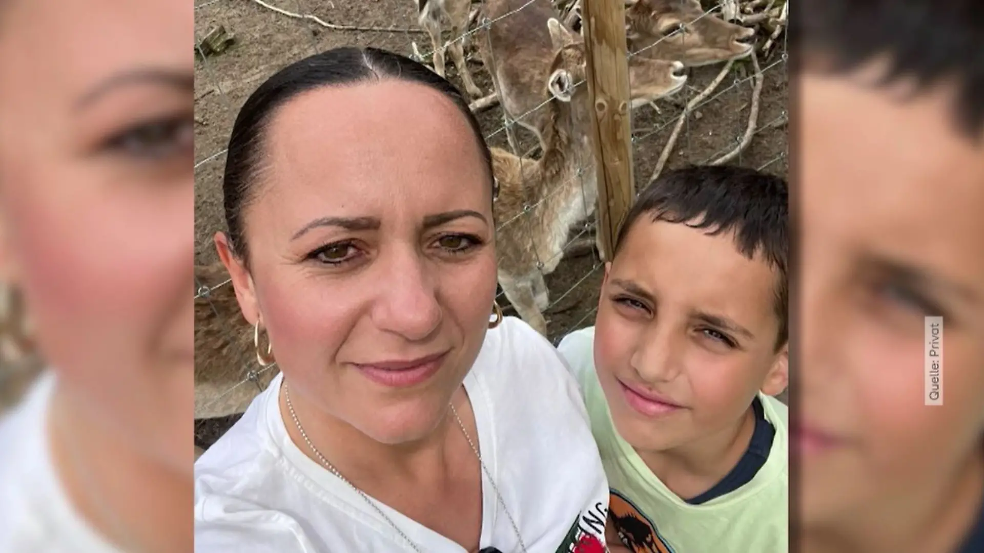 Ein Bild aus glücklichen Tagen: Daniela Farre mit ihrem Sohn Ilias.