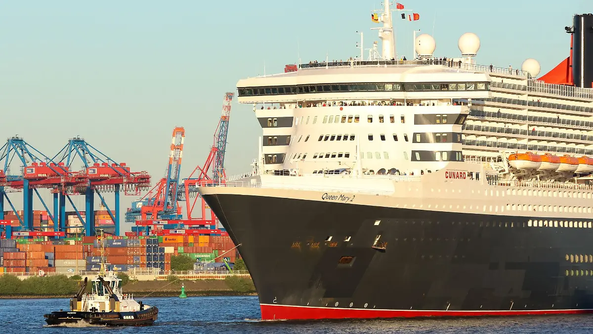 Die «Queen Mary 2» wird zur zweiten Stipvisite des Jahres in Hamburg erwartet. (Archivfoto)