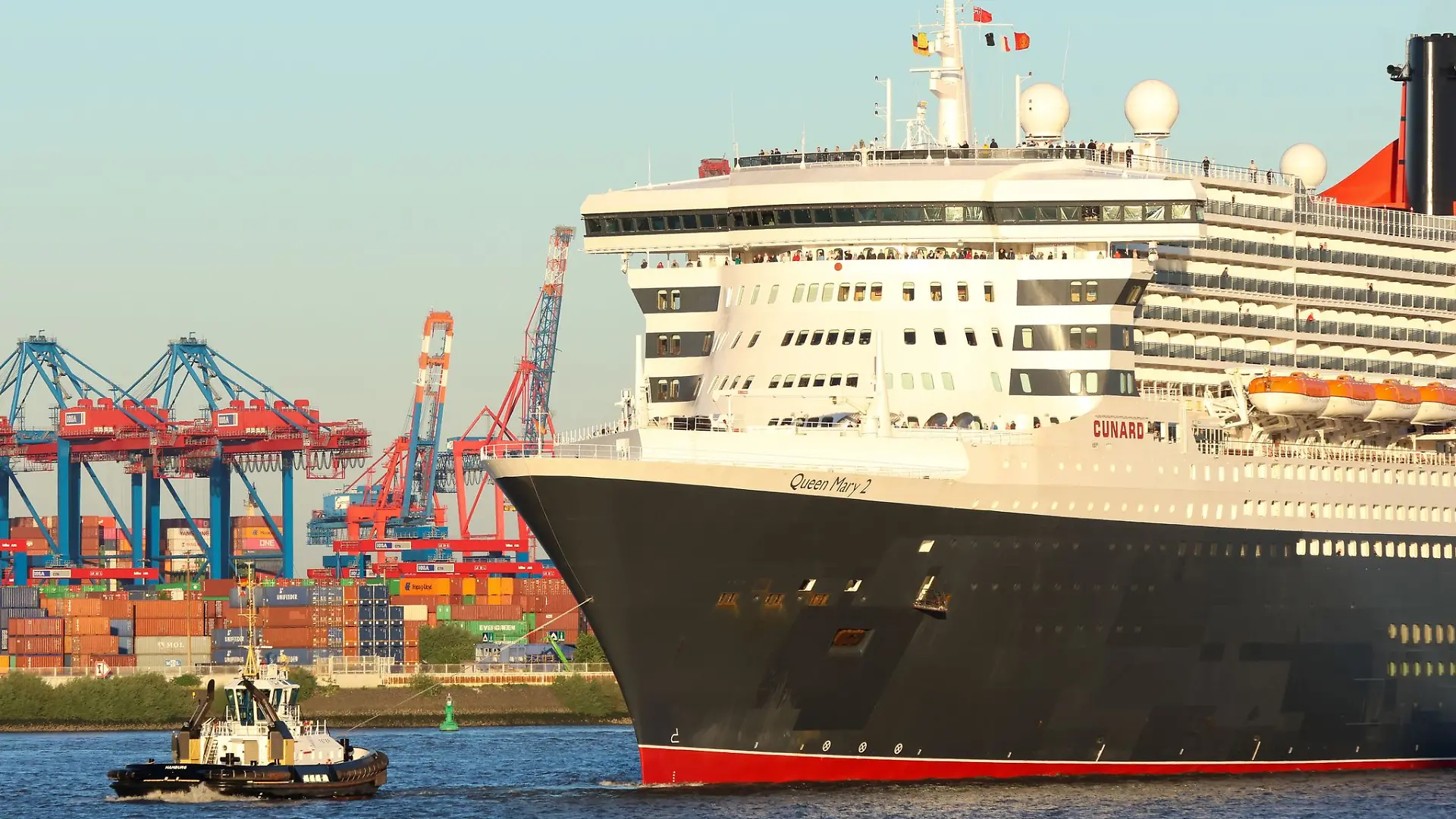 Die «Queen Mary 2» wird zur zweiten Stipvisite des Jahres in Hamburg erwartet. (Archivfoto)