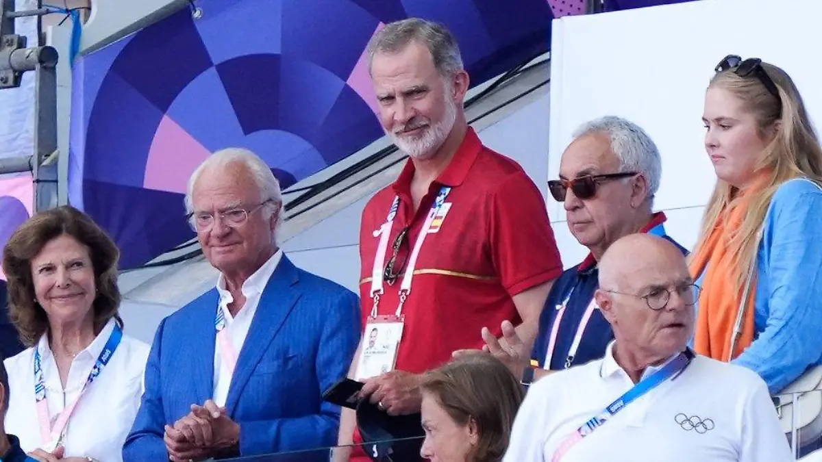 Royales Treffen bei den Olympischen Spielen in Paris