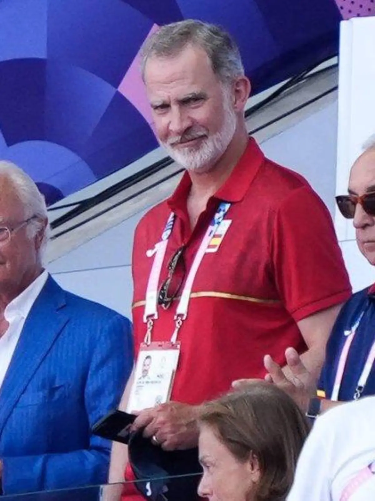 Royales Treffen bei den Olympischen Spielen in Paris