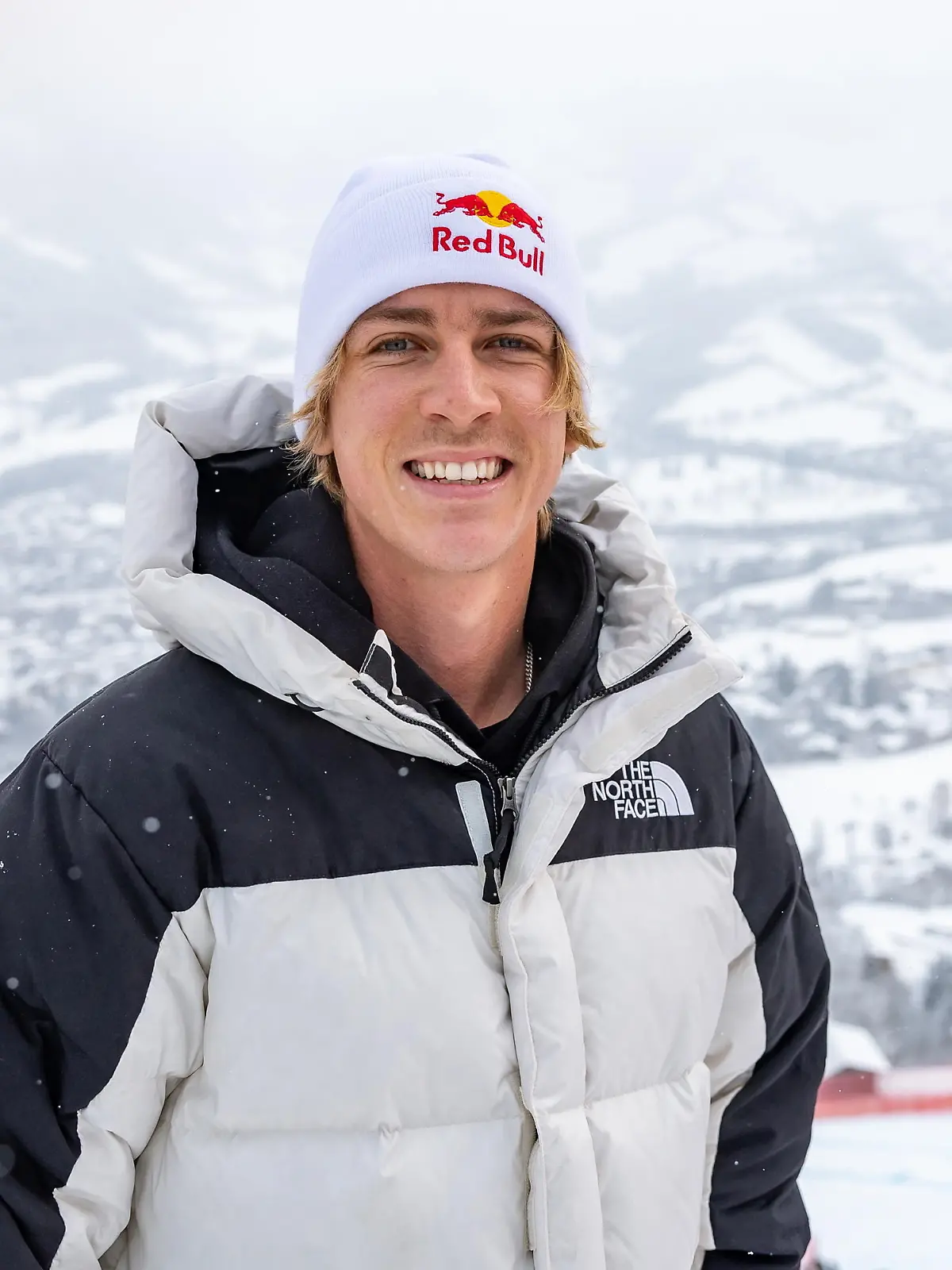 ABD0046_20230120 - KITZBÜHEL - ÖSTERREICH: Fabio Wibmer am Freitag, 20. Jänner 2023 während der Weltcup-Abfahrt der Männer, auf der Streif in Kitzbühel. - FOTO: APA/EXPA/JOHANN GRODER - 20230120_PD3785