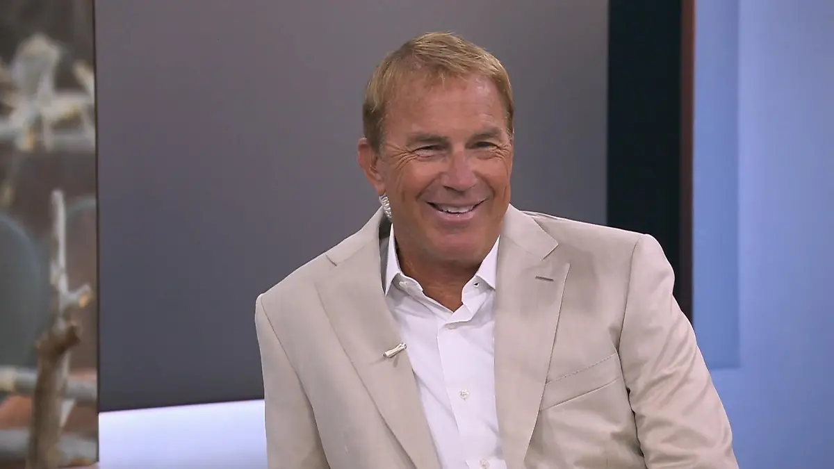 Hollywood-Star Kevin Costner ganz bodenständig Hoher Besuch bei RTL