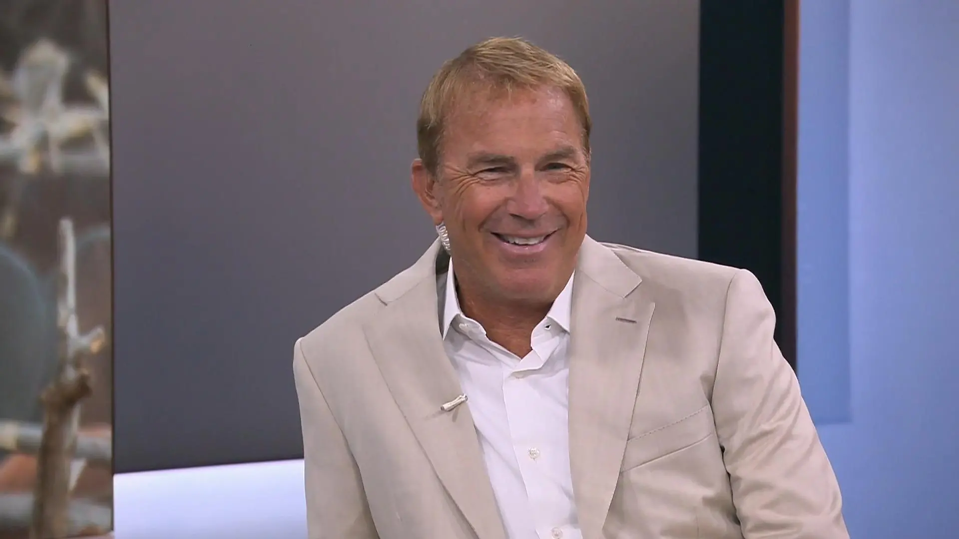 Hollywood-Star Kevin Costner ganz bodenständig Hoher Besuch bei RTL