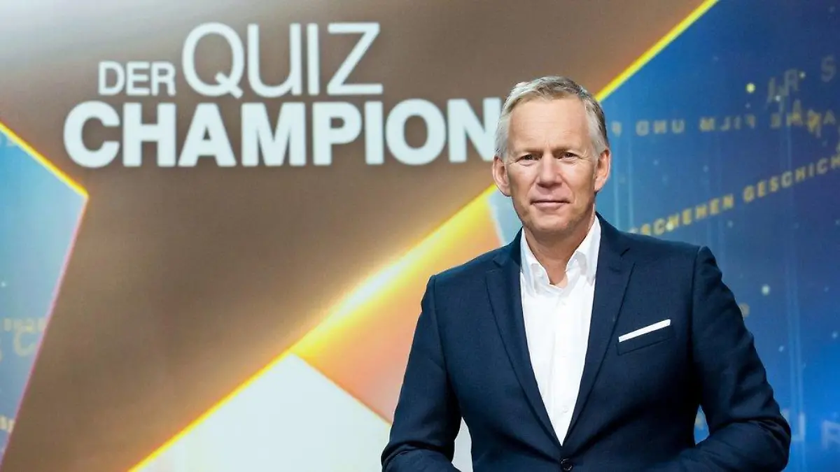 Johannes B. Kerner moderiert 16 Stunden lang "Der Quiz-Champion"