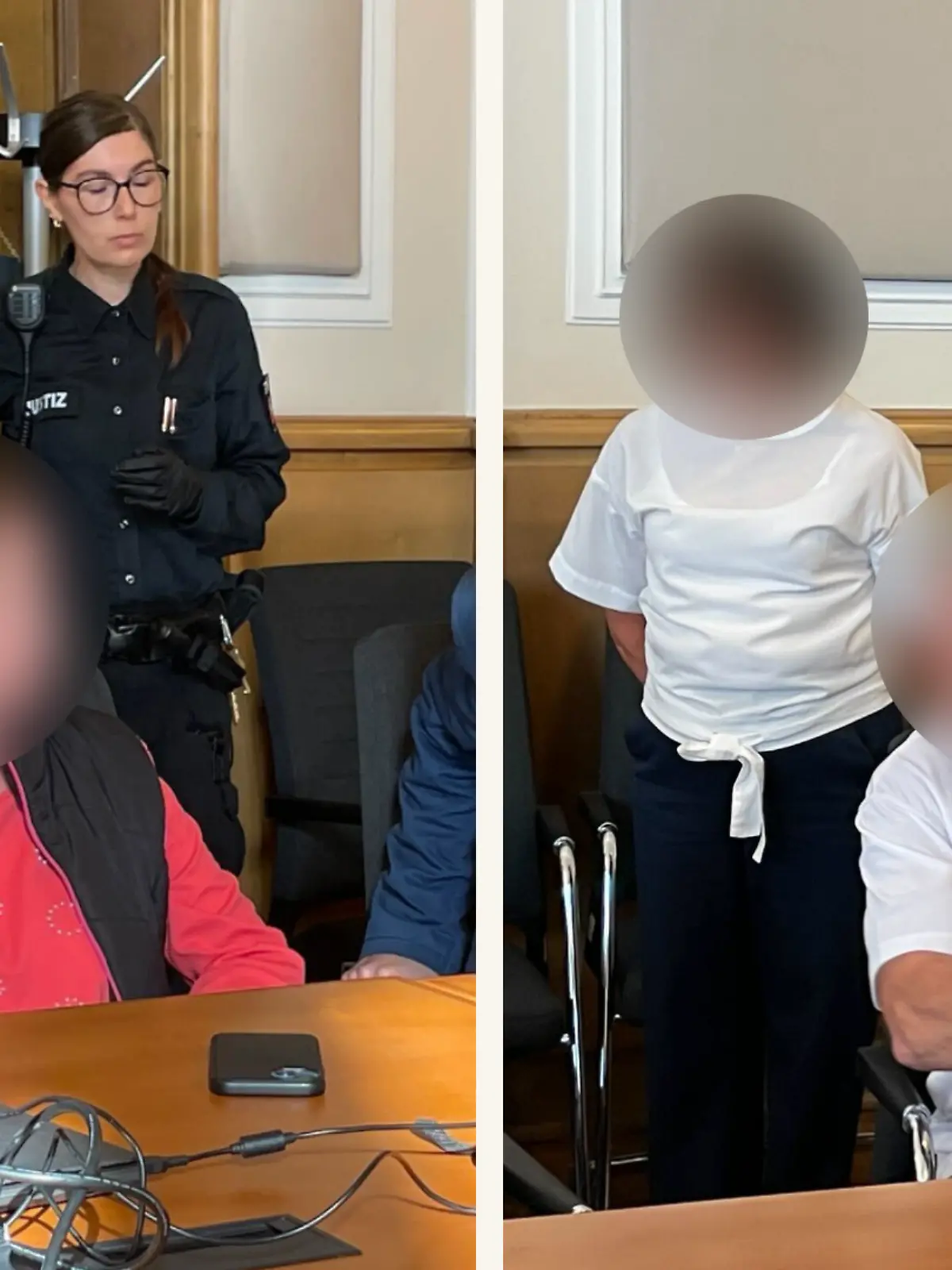 Die Angeklagten Mykhailo V. und Vita B. müssen sich vor dem Landgericht Osnabrück verantworten. 