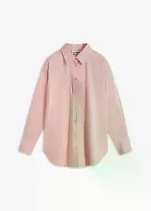 Oversized Hemd mit Knopfleiste