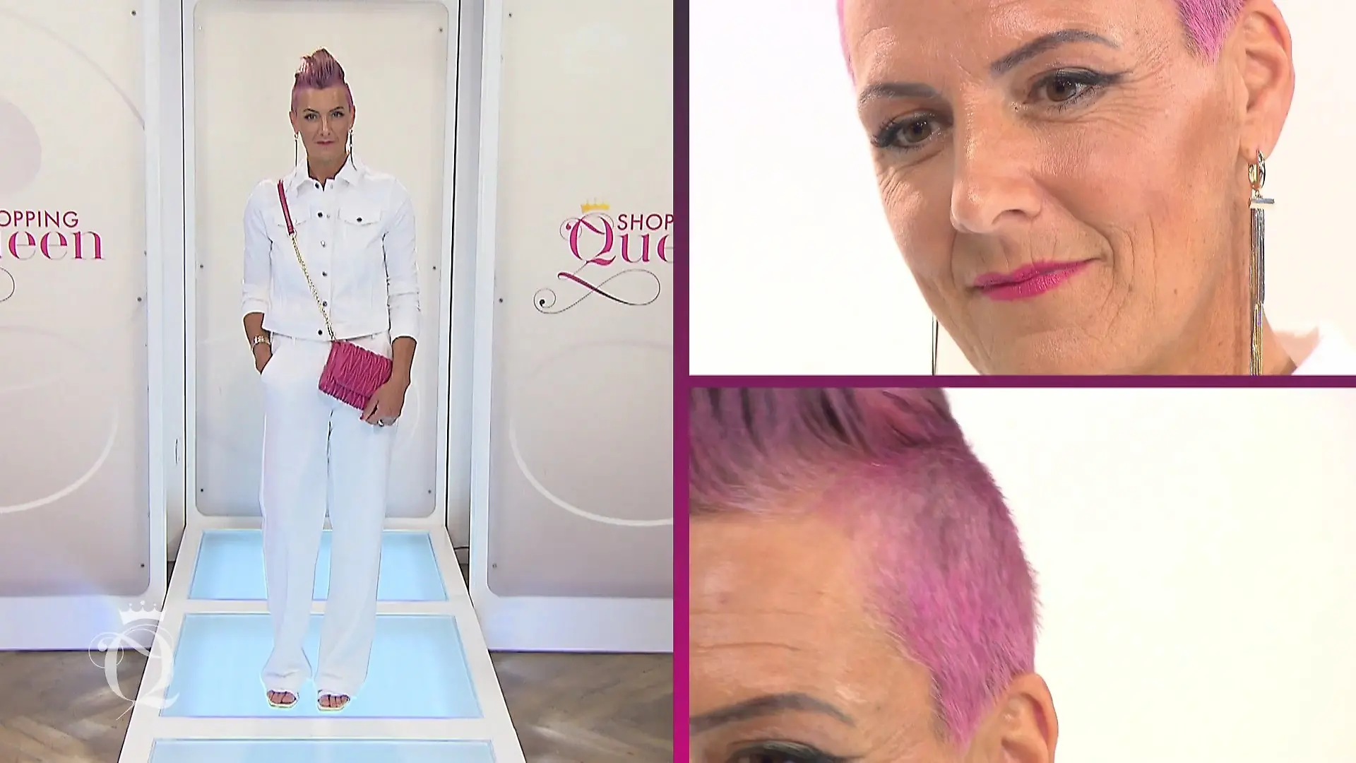 Biankas Look ist ein Gesamtkunstwerk! Alles ist stimmig