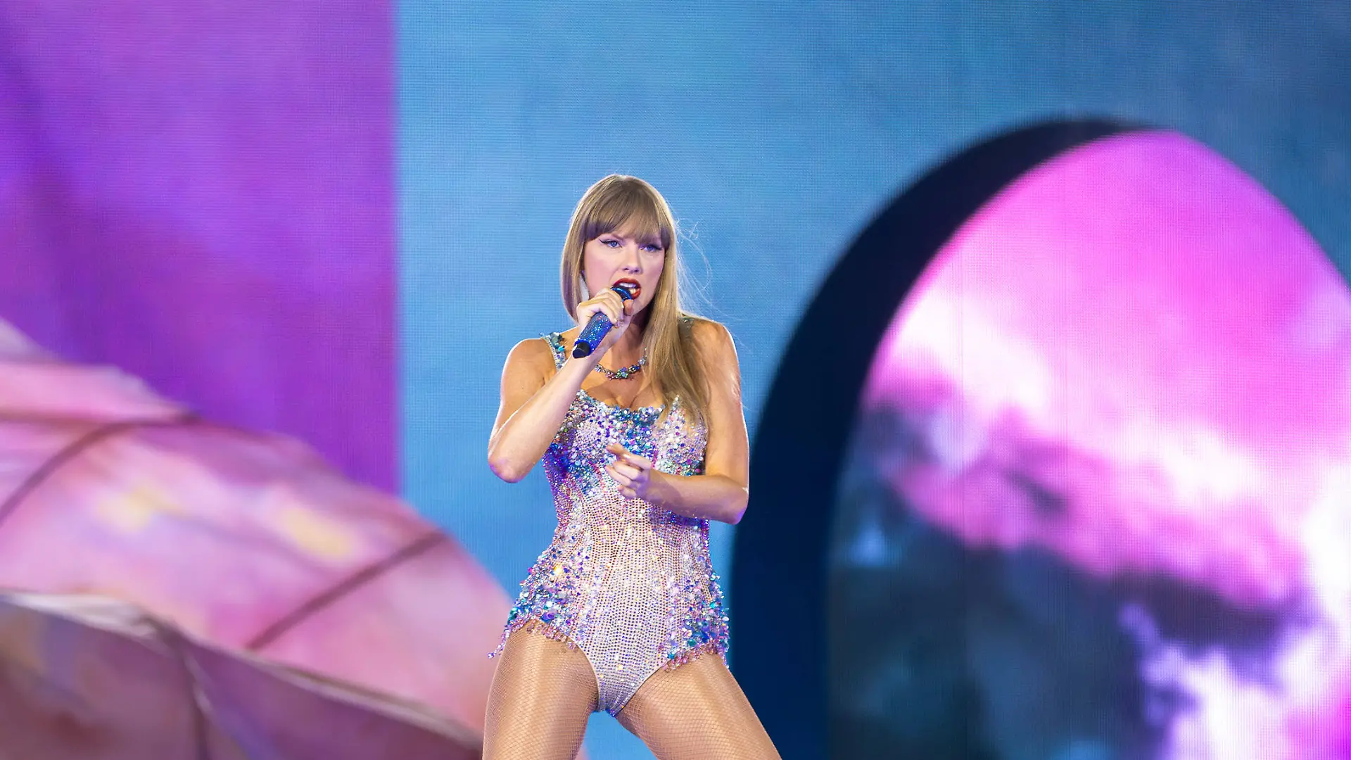 01.08.2024 WARSZAWA KONCERT TAYLOR SWIFT Z TRASY THE ERAS TOUR NA STADIONIE NARODOWYM W WARSZAWIE N/Z TAYLOR SWIFT FOT. ANTONI BYSZEWSKI/FOTONEWS/NEWSPIX.PL