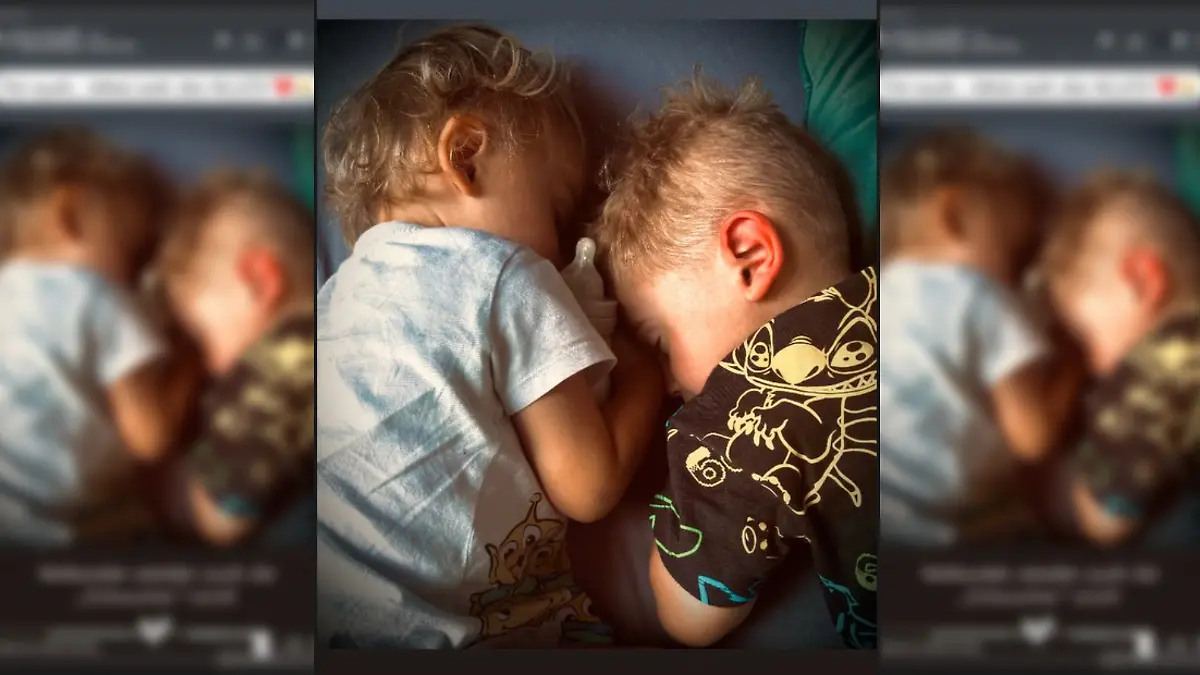 Juliano (3) und Jianni (1) geben Papa Heinz Hoenig Kraft
