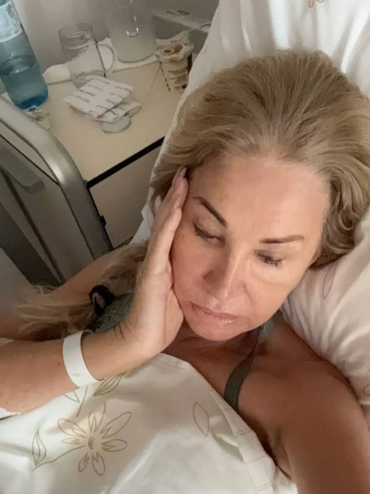 Carmen Geiss im Krankenhaus