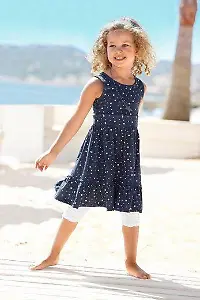 Jerseykleid mit Sterne-Print