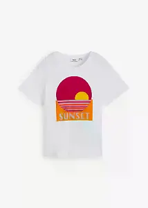 Bio-Baumwollshirt mit Druck