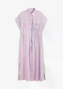 Satin-Blusenkleid
