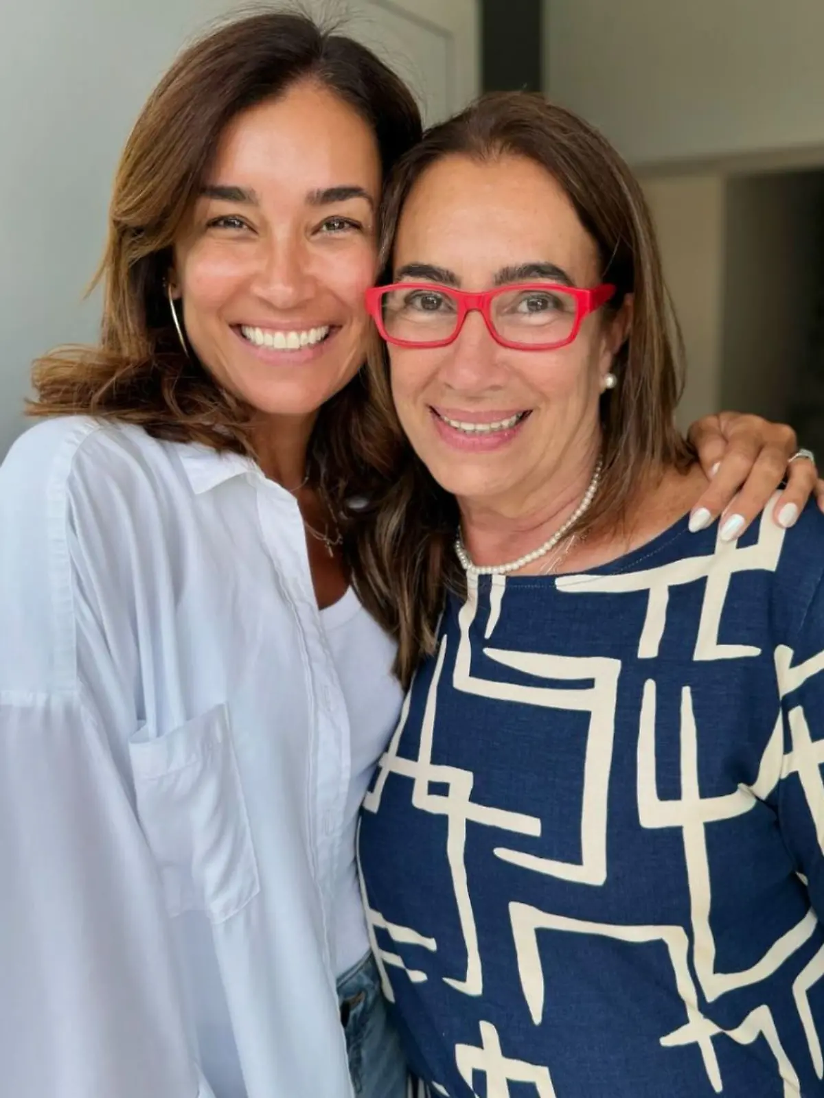 Jana Ina Zarrella und Mama Rita sind endlich wieder vereint.