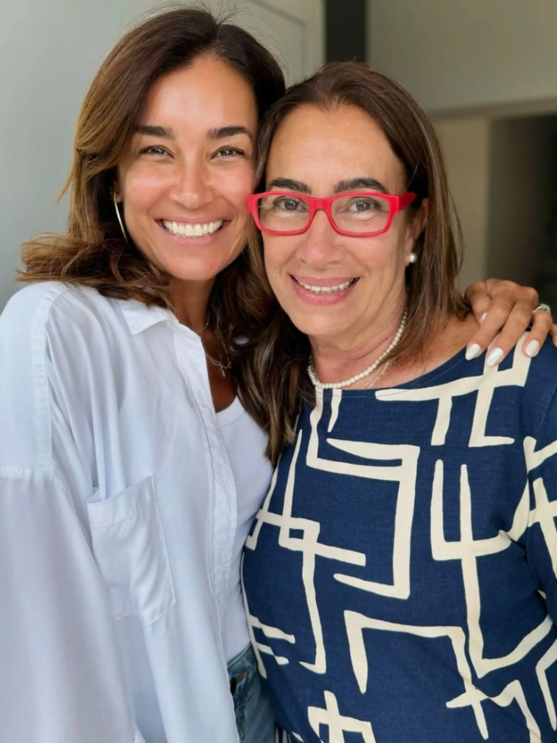 Jana Ina Zarrella und Mama Rita sind endlich wieder vereint.