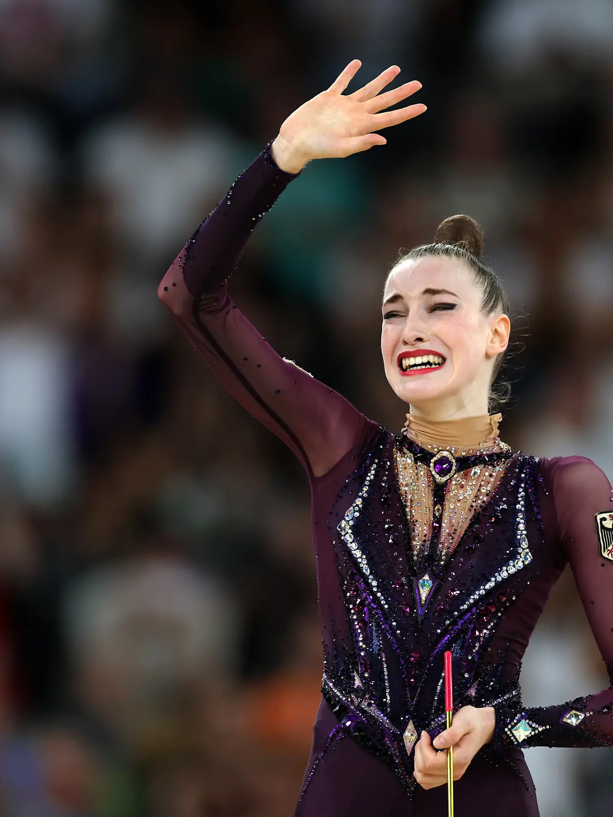 Darja Varfolomeev gewinnt bei ihrem Olympia-Debüt die Goldmedaille.