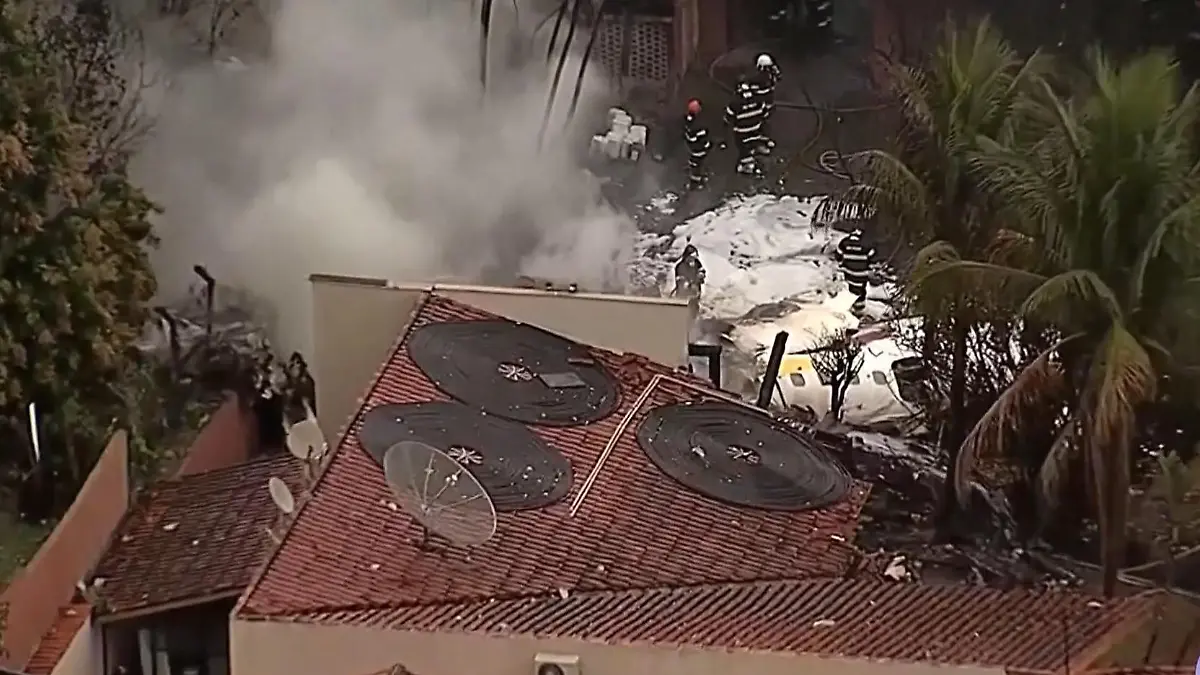 Präsident bestätigt Tote nach Flugzeugabsturz Brasilien unter Schock