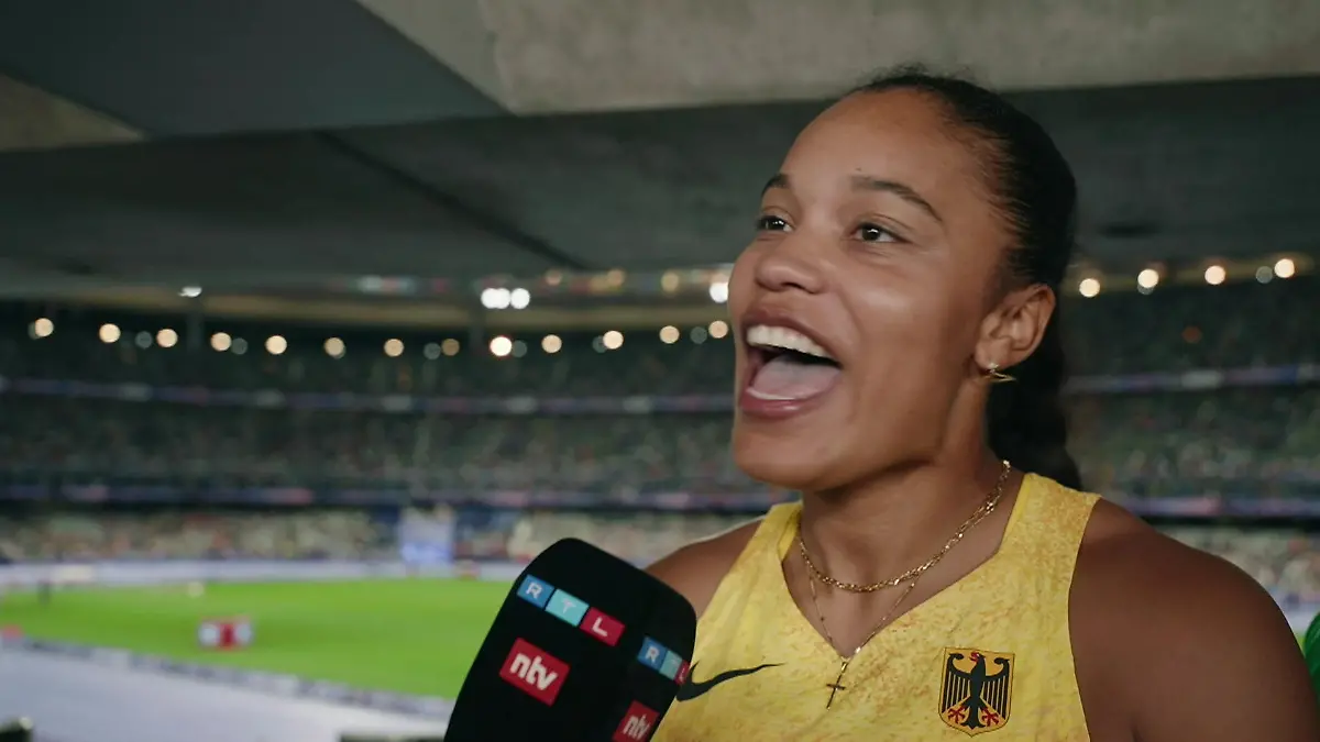Olympiasiegerin singt im RTL-Interview Dieses Lied sicherte ihr Gold