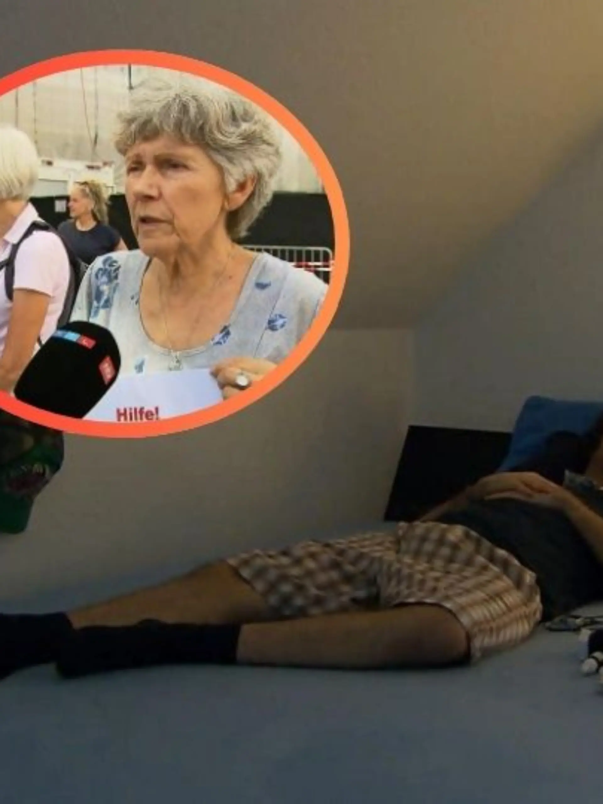 Collage Timo Deckenbrock und seine Mutter