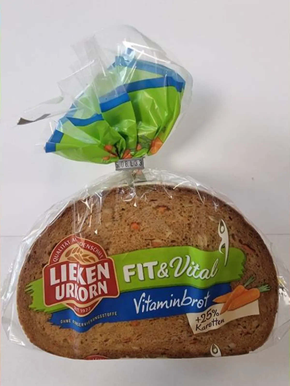 Lieken Urkorn Fit und Vital Vitaminbrot 